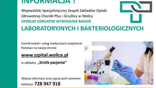Badania Laboratoryjne i Bakteriologiczne