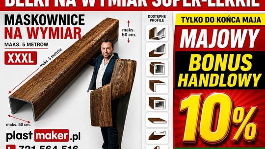 Belki rustykalne sufitowe i maskownice na wymiar - BONUS MAJOWY 10 procent! Belki rustykalne sufitowe i maskownice na wymiar - BONUS MAJOWY 10 procent!