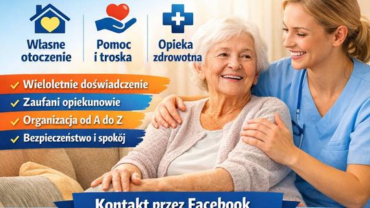 Całodobowa opieka dla seniora - Opieka domowa nad seniorami