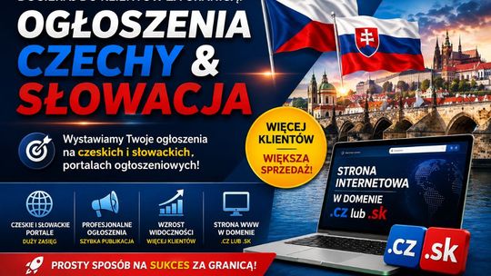 Czechy i Słowacja - publikacja ogłoszeń na wielu portalach