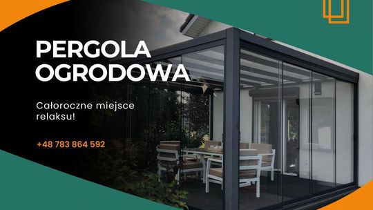 Nowoczesna pergola ogrodowa – komfort przez cały rok!