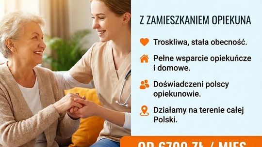 Oferujemy opiekę osób starszych z zamieszkaniem / Firma