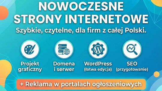 Projektowanie stron WWW + reklama w portalach ogłoszeniowych