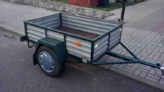 Przyczepka samochodowa lekka.