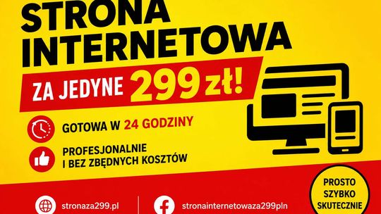 Twoja firma zasługuje na nowoczesną stronę za 299 zł