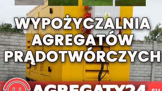 Wynajem przemysłowych agregatów prądotwórczych, różna moc