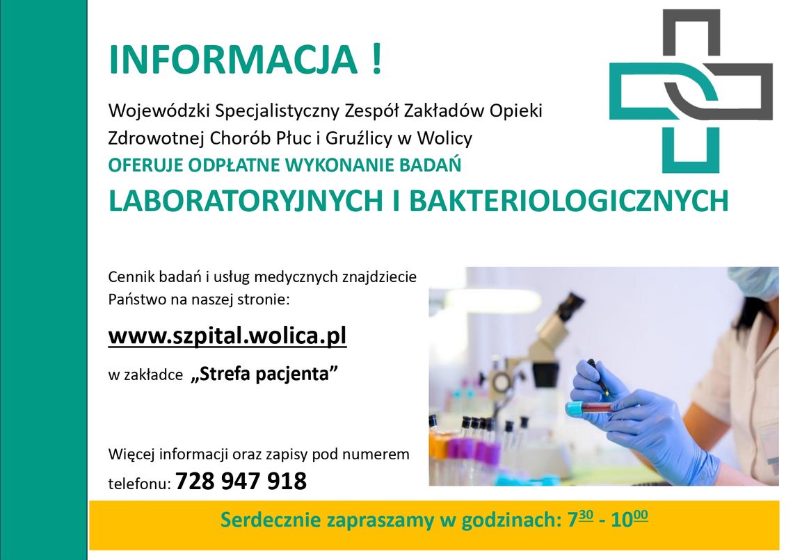 Badania Laboratoryjne i Bakteriologiczne