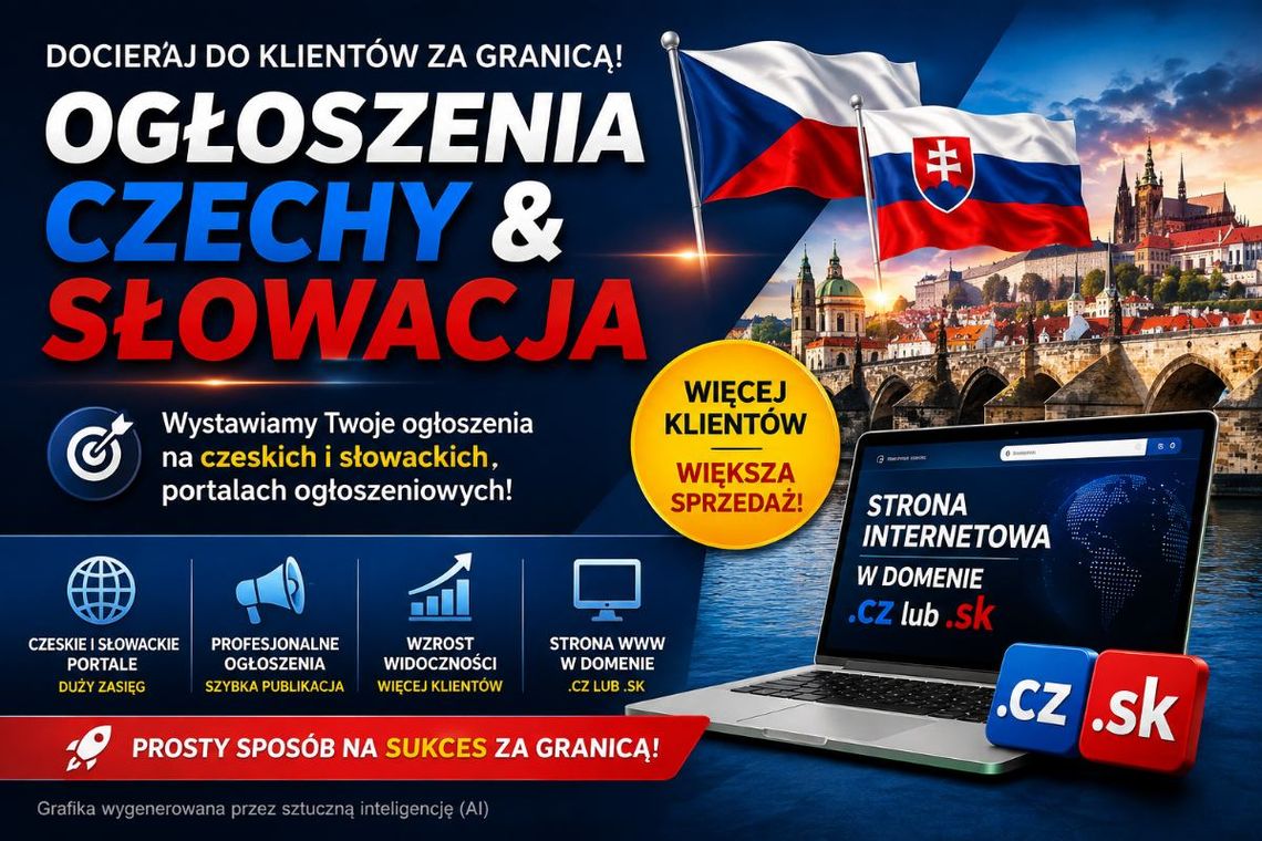 Czechy i Słowacja - publikacja ogłoszeń na wielu portalach Czechy i Słowacja - publikacja ogłoszeń na wielu portalach