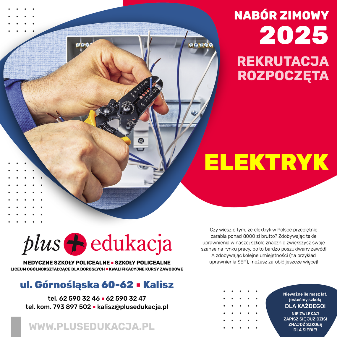 Elektryk/ Technik Elektryk