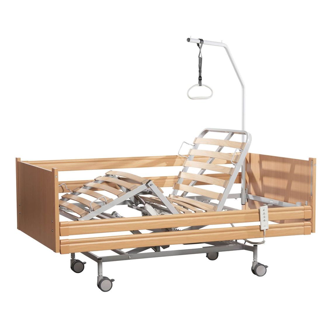 Łóżko rehabilitacyjne elektryczne 3 Funkcyjne+ Nowy Materac