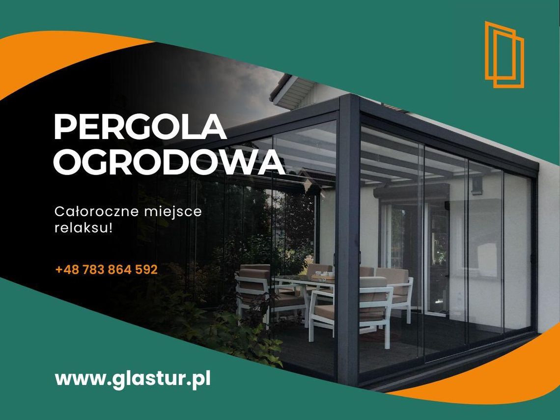 Nowoczesna pergola ogrodowa – komfort przez cały rok!